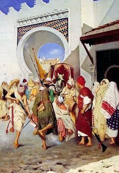 unknow artist Arab or Arabic people and life. Orientalism oil paintings  533